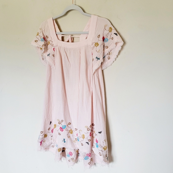 Anthropologie Yvette Lounge Dress in Pink - Picture 5 of 10